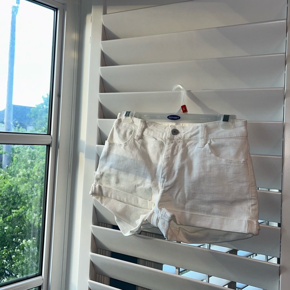 Pacsun White Jean Shorts - Picture 1 of 5